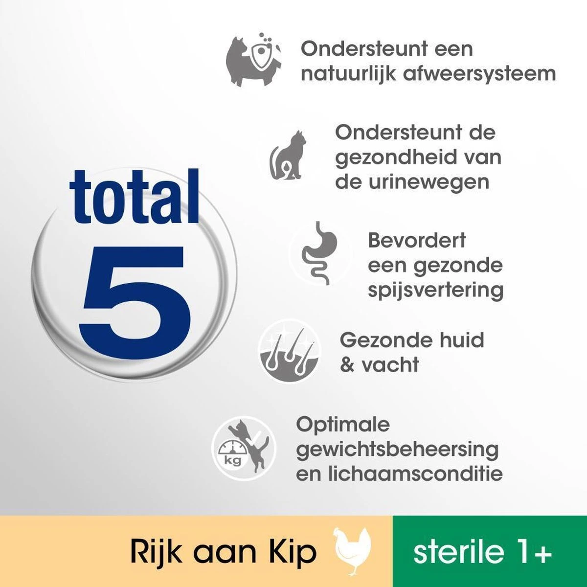 Perfect Fit Sterile Adult 1+ Katten Droogvoer - Kip - 4 X 750 Gr 4 Perfect Fit Sterile Adult 1+ Katten Droogvoer - Kip - 4 X 750 Gr - Image 4