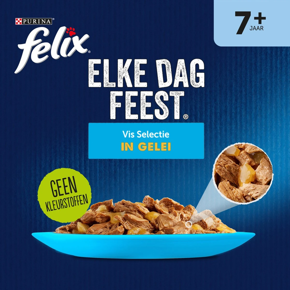 Felix Elke Dag Feest Vis Selectie In Gelei 7+ Jaar 12 X 85 Gr 6 Felix Elke Dag Feest Vis Selectie In Gelei 7+ Jaar 12 X 85 Gr - Image 6