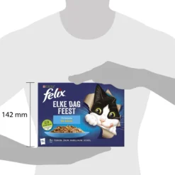 Felix Elke Dag Feest Vis Selectie In Gelei - Katten Natvoer - 4x12x85 Gr -Merkloos Verkoop 1200x1200 151