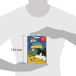 Felix Naturally Delicious Kip & Catnip - Kattensnacks - 8 X 50g -Merkloos Verkoop 1200x1200 345