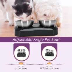 Nobleza Katten Voerbakjes - Ergonomische Dubbele Voerbak - Anti Braak Voerbak Voor Katten - Zwart - Dubbel - RVS 15 Nobleza Katten Voerbakjes - Ergonomische Dubbele Voerbak - Anti Braak Voerbak Voor Katten - Zwart - Dubbel - RVS -Merkloos Verkoop 1200x1200 368