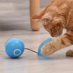 Otiume Elektrische Speelbal - Slimme Interactieve Zelfrollende Bal - Speelgoed Voor Katten - Kattenspeelgoed - Blauw -Merkloos Verkoop 1200x1200 465