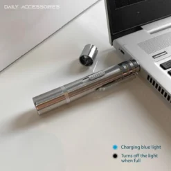 Merkloos Laserpen - Daily Accessoires - USB Oplaadbaar - Kattenspeeltjes - Laserlampje - 7 Verschillende Standen - RVS Zilver - Zaklamp - UV Lamp – Kattenspeelgoed -Merkloos Verkoop 1200x1200 485