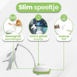 Petgeek Running Smart - Kattenspeeltjes Intelligentie - Kattenspeelgoed - Automatische Bewegingen - Kattenspeeltjes -Merkloos Verkoop 1200x1200 490