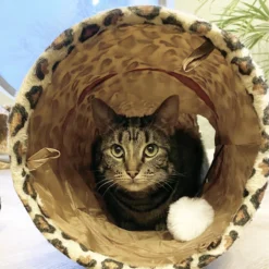 Moowi - Kattentunnel Luipaardprint - 125 Cm - Speeltunnel - Tijgerprint -Merkloos Verkoop 1200x1200 538