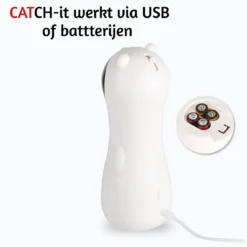 Merkloos Automatisch Kattenspeeltje Laser Intelligent Interactief Voor Katten – Laser Kat – 3 Verschillende Standen – Incl. Oplaadkabel – Geruisloze Motor -Merkloos Verkoop 1200x1200 597