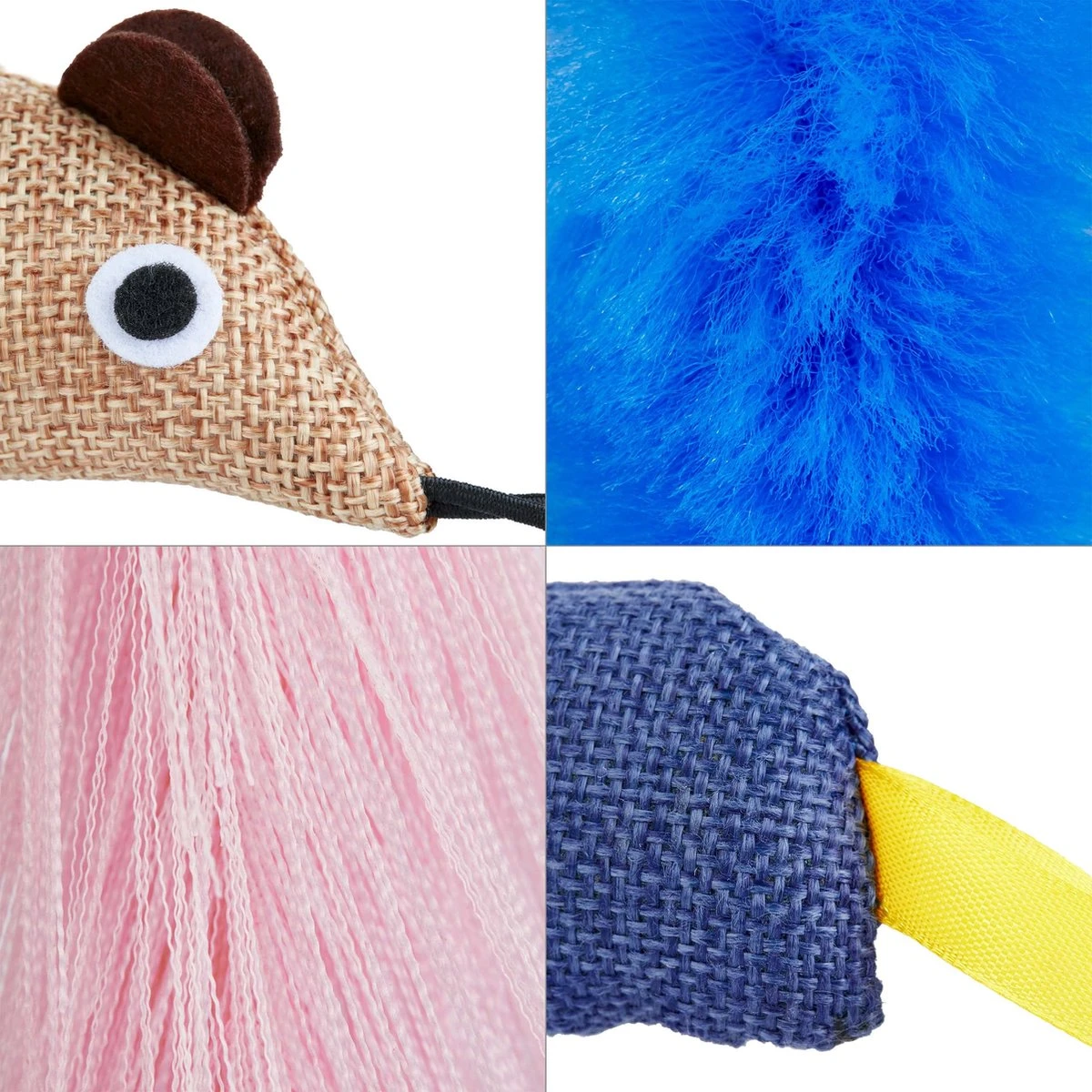 PRETTY KITTY Cat Toy Set Vegan: Grote 15-delige Kattenspeelset Met Kattenhengel, Nepveren En Kattenkruid Speelgoed Kat 6 PRETTY KITTY Cat Toy Set Vegan: Grote 15-delige Kattenspeelset Met Kattenhengel, Nepveren En Kattenkruid Speelgoed Kat - Image 6