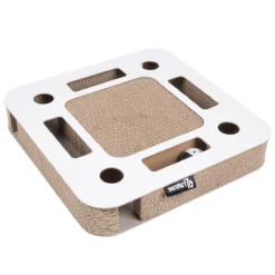 Interactief Krabspeelgoed Van Karton Met Balletje En Belletje - District 70 SPY - Zwart Of Wit 35x35x6cm - Zwart 20 Interactief Krabspeelgoed Van Karton Met Balletje En Belletje - District 70 SPY - Zwart Of Wit 35x35x6cm - Zwart -Merkloos Verkoop 1200x1200 605