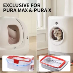 PETKIT Pura X Pura Max Vervangen Afvalzakken|5 Rollen(100 ST)|draagbare Kattenbakafvalbakken|Zakken Voor Zelfreinigende Kattenbak -Merkloos Verkoop 1200x1200 663