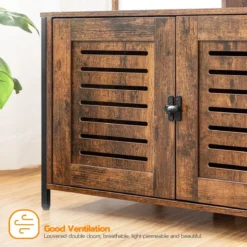 Signature Home Lola Krabpaal Met Kattenbak - Kattenbak Hangmat Mand Katten Huis - Kattenhuis Met Deur En Slot - Krabpalen Katten Huis - Kattenbakmeubel Verborgen - Alles-in-één Kattenspeelgoed Met Kattenhuis - Bruin - 70cm X 132cm X 48cm -Merkloos Verkoop 1200x1200 698