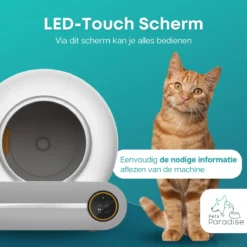 Pets Paradise - Zelfreinigende Kattenbak - Automatische - Elektrische - Scoopfree - Robot Kattenbak - 35dB -Merkloos Verkoop 1200x1200 717