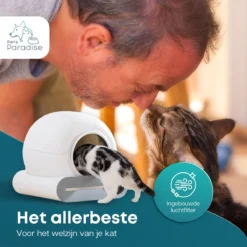 Pets Paradise - Zelfreinigende Kattenbak - Automatische - Elektrische - Scoopfree - Robot Kattenbak - 35dB -Merkloos Verkoop 1200x1200 718