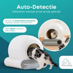 Pets Paradise - Zelfreinigende Kattenbak - Automatische - Elektrische - Scoopfree - Robot Kattenbak - 35dB -Merkloos Verkoop 1200x1200 719