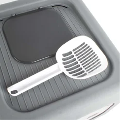 Kattenbak | 2 Ingangen | Opening Bovenkant En Onder | Inklapbaar | Grijs 9 Kattenbak | 2 Ingangen | Opening Bovenkant En Onder | Inklapbaar | Grijs -Merkloos Verkoop 1200x1200 723