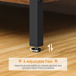 Be-Inspired® Kattenbak Huis – Kattenbakhuis – Kattenbak Ombouw – Kattenbakkast – Kattenmeubel – Kast Voor Kattenbak – Kattenbakhuisje – Kattenbak Cover Kattenbak Box – Houtlook -Merkloos Verkoop 1200x1200 747