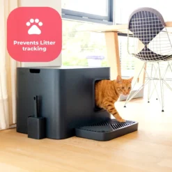 Hoopo® Dome Plus Kattenbak Grijs - Kattenbak - Kattenbakschep - 50x37.5x38cm - Grote Kattenbak -Merkloos Verkoop 1200x1200 764