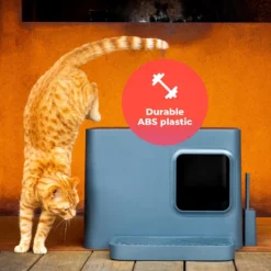 Hoopo® Dome Plus Kattenbak Grijs - Kattenbak - Kattenbakschep - 50x37.5x38cm - Grote Kattenbak -Merkloos Verkoop 1200x1200 766