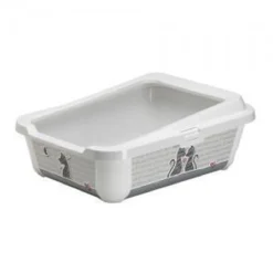 Moderna Trendy Cat Open - Grijs - Kattenbak - 50.5 X 38.5 X 18 Cm -Merkloos Verkoop 1200x1200 777