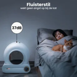 Dierboel Automatische Kattenbak - Zelfreinigende Kattenbak Met App - Ook Geschikt Voor Grote Katten 65L -Merkloos Verkoop 1200x1200 780