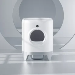 PETKIT Pura X Self-Cleaning Cat Litter Box, No Scooping Automatic Cat Litter Box Fr Multiple Cats, XSecure/Odor Removal/APP Control Automatic Cat Littler Box With Mat