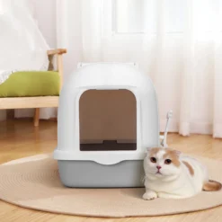 Nobleza ZSW - Kattenbak Met Kattenbakschep - 54x41x45 Cm - Grijs- L -Merkloos Verkoop 1200x1200 799