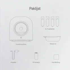 Petree Cube - Zelfreinigende Kattenbak - Automatisch - Bedienen Via De App - Katten - Anti-geur - 60 X 52 X 64 Cm -Merkloos Verkoop 1200x1200 851