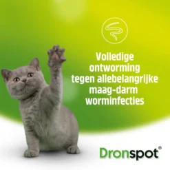 Dronspot Spot On Ontwormingsmiddel Voor Middelgrote Katten (2,5 Kg - 5 Kg) 2 Pipetten -Merkloos Verkoop 1200x1200 929