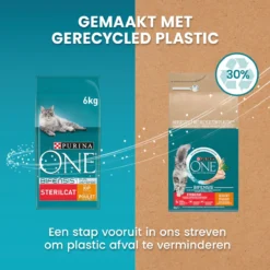 Purina ONE Sterilcat Adult - Kattenvoer Kip & Tarwe - 6kg -Merkloos Verkoop 1200x1200 93