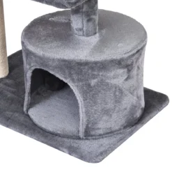 PawHut Kattenboom 3 Verdiepingen Krabpaal Kattengrot Met Sisal Palen Krabplank Pluche D30-258 -Merkloos Verkoop 1200x1200 933