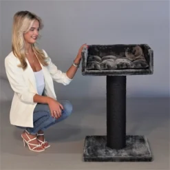 Krabpaal Ragdoll Lounge Blackline Donkergrijs Van RHRQuality