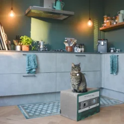 District 70 MIXTAPE - Trendy Retro Krabmeubel Van Duurzaam Karton - Omkeerbaar In Zwart - 54x35x31cm - Zwart -Merkloos Verkoop 1200x1200 963