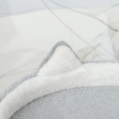 PawHut Krabpaal Kattenboom Met Kattengrot Trap Spaanplaat Jute Grijs D30-360 -Merkloos Verkoop 1200x1200 981