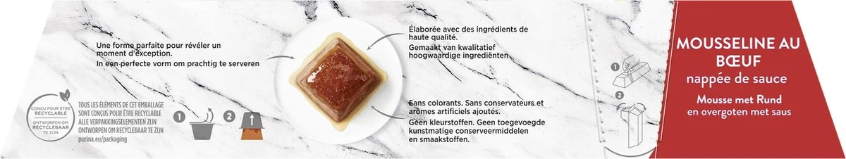 Gourmet Revelations Mousse - Kattenvoer Natvoer - Rund - 24 X 57 G 5 Gourmet Revelations Mousse - Kattenvoer Natvoer - Rund - 24 X 57 G - Image 5
