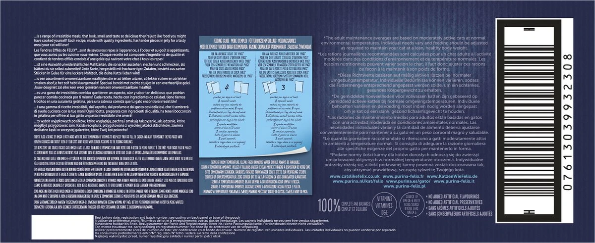 Felix Elke Dag Feest Mix Selectie In Gelei - Katten Natvoer - 44 X 85g 8 Felix Elke Dag Feest Mix Selectie In Gelei - Katten Natvoer - 44 X 85g - Image 8