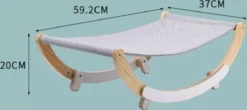OEM 2 In 1 Multifunctionele Kat Hangmatten Bed Seat Stoel Schudbaar Ademend Anti Slip Kat Huis Thuis Lounger Stabiele Hout Shaker -Merkloos Verkoop 1200x536 3