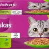Whiskas Nat Kattenvoer 'Mixed Menu' In Gelei MEGAPACK - Rund, Kip, Zalm & Tonijn - 40 X 85g