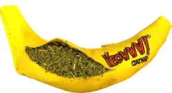 Yeowww! Chicata Banana - Speeltje Voor Katten Met Kattenkruid - De Meest Krachtige Catnip Ter Wereld – Onweerstaanbaar – Katoen – 17.7 Cm - Geel -Merkloos Verkoop 1200x652 3