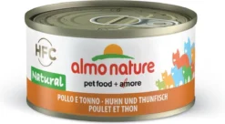 Almo Nature Natvoer Voor Katten - HFC Natural - 24 X 70g - Kip En Tonijn - 24 X 70 Gram 26 Almo Nature Natvoer Voor Katten - HFC Natural - 24 X 70g - Kip En Tonijn - 24 X 70 Gram -Merkloos Verkoop 1200x659