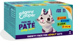 Edgard & Cooper Kattenvoer Adult Multipack Pate 8 X 85 Gr -Merkloos Verkoop 1200x670