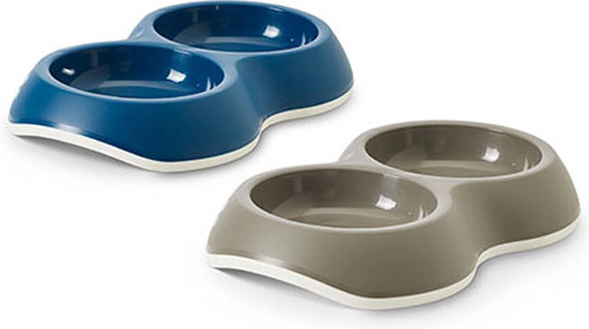 Savic Voerbak Delice Double - Hondenvoerbak - 26x16x4 Cm - Assorti - Geschikt Voor Honden En Katten 5 Savic Voerbak Delice Double - Hondenvoerbak - 26x16x4 Cm - Assorti - Geschikt Voor Honden En Katten - Image 5