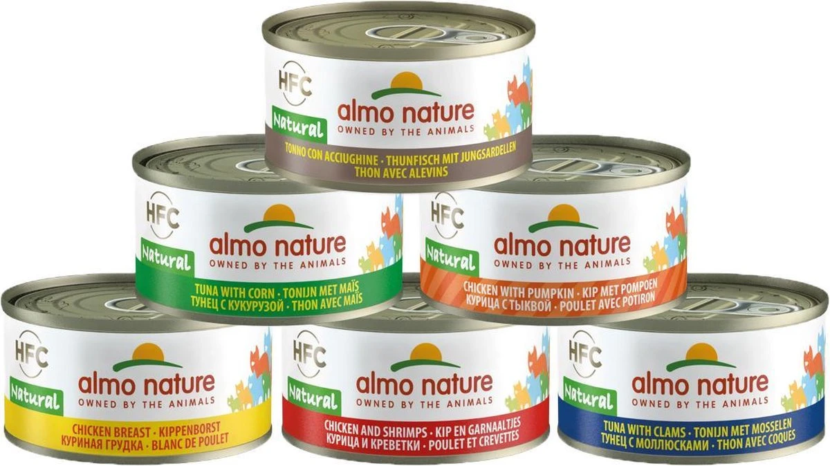 Almo Nature Natvoer Voor Katten - HFC Natural - 24 X 70g - Kip En Tonijn - 24 X 70 Gram 16 Almo Nature Natvoer Voor Katten - HFC Natural - 24 X 70g - Kip En Tonijn - 24 X 70 Gram - Image 16