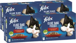 Felix Elke Dag Feest Countryside Selectie In Gelei - Katten Natvoer - 4x12x85 Gr -Merkloos Verkoop 1200x676 2