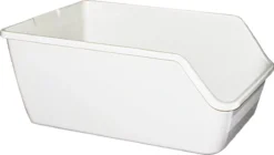 Pawise Kattenbak – Open Bak Voor Katten –47x38x21cm – Blauw/Creme