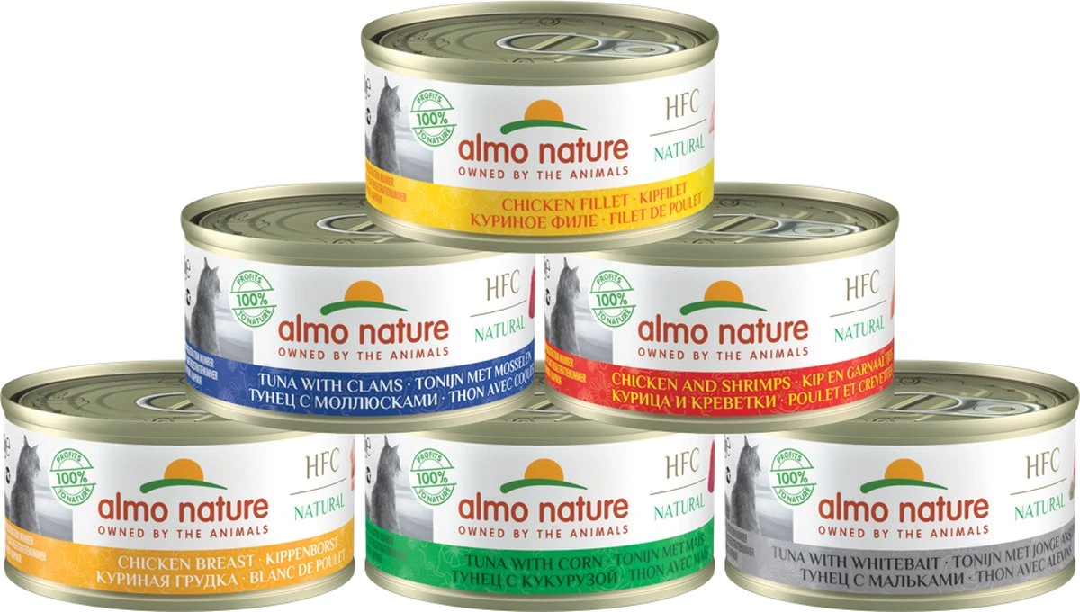 Almo Nature Natvoer Voor Katten - HFC Natural - 24 X 70g - Kippenborst - 24 X 70 Gram 9 Almo Nature Natvoer Voor Katten - HFC Natural - 24 X 70g - Kippenborst - 24 X 70 Gram - Image 9