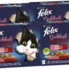 Felix Dubbel Zo Lekker Mix Selectie In Gelei - Katten Natvoer - 48 X 85g