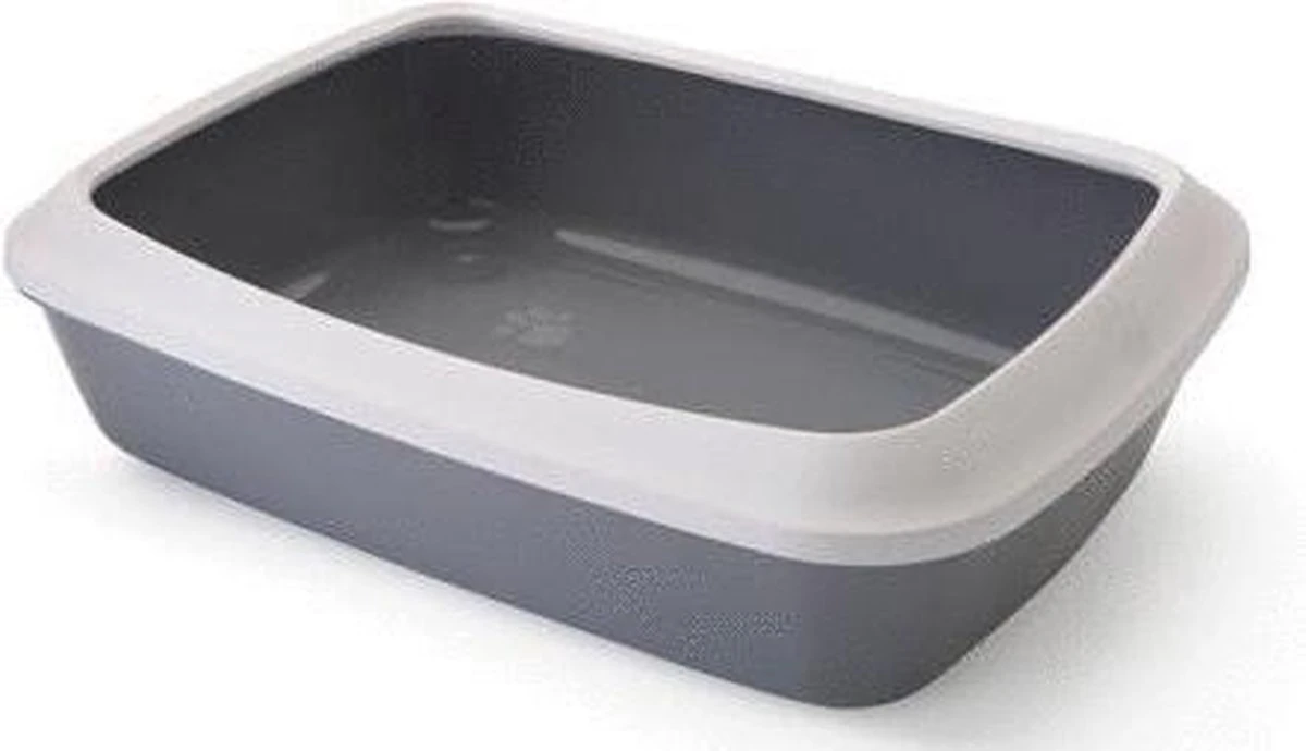 Savic Iriz - Kattenbak - Grijs - 42 X 31 X 12,5 Cm 2 Savic Iriz - Kattenbak - Grijs - 42 X 31 X 12,5 Cm - Image 2