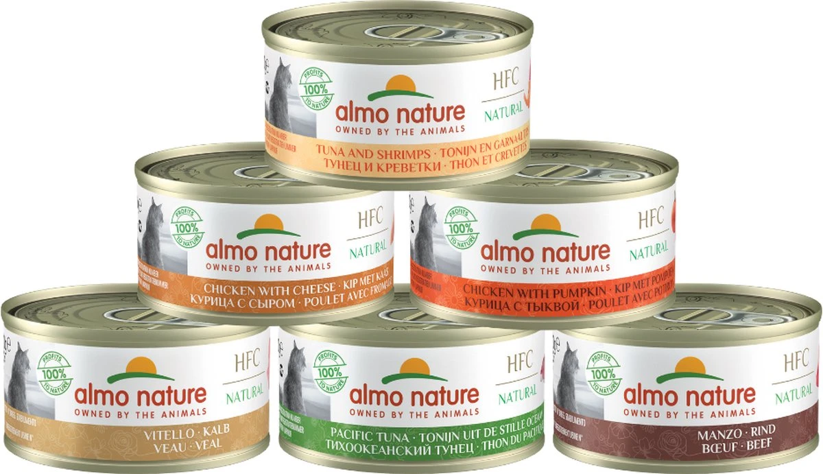 Almo Nature Natvoer Voor Katten - HFC Natural - 24 X 70g - Kippenborst - 24 X 70 Gram 8 Almo Nature Natvoer Voor Katten - HFC Natural - 24 X 70g - Kippenborst - 24 X 70 Gram - Image 8