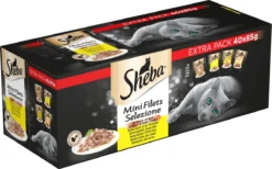 Sheba Mini Filets In Saus Kattenvoer Maaltijdzakjes Gevogelte 40 X 85 G -Merkloos Verkoop 1200x748 1