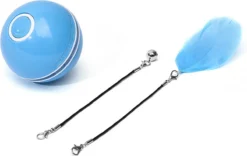 Otiume Elektrische Speelbal - Slimme Interactieve Zelfrollende Bal - Speelgoed Voor Katten - Kattenspeelgoed - Blauw -Merkloos Verkoop 1200x758 1