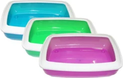 Pawise Kattenbak Laag Model - Open Kattenbak - Duurzaam En Gebruiksvriendelijk - 48x36 Cm - Plastic - Kleur Assorti -Merkloos Verkoop 1200x759 3